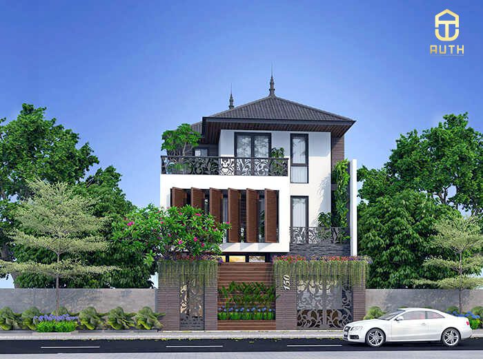 Công ty chuyên thiết kế biệt thự đẹp tại TP.HCM - Kiến An Vinh