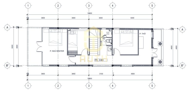 Thiết-kế-MB-tầng-lầu-biệt-thự-Cầu-Đất-hiện-đại
