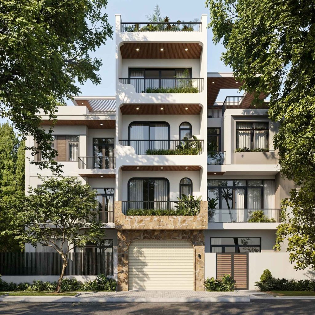 Thiết-kế-nhà-phố-4-lầu-1-trệt-Đà-Lạt4